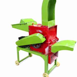 ماكينة فرم المخلفات الزراعية بنزين بسكاكين حديد صلب وإنتاجية عالية